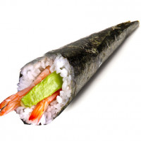 Temaki Tempura de Langostino